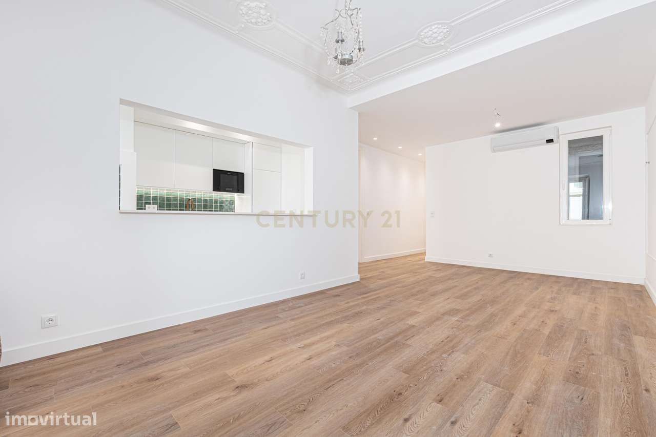 Apartamento remodelado T3 com varanda no Príncipe Real - Grande imagem: 4/22