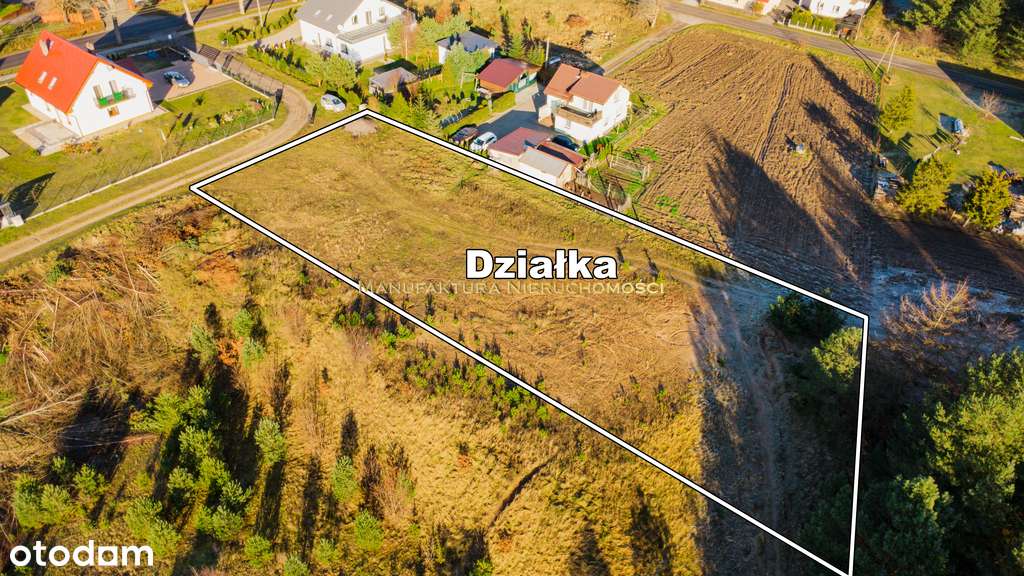 Wyjątkowa działka budowlana. Las i jezioro. - Pełny obrazek: 4/13