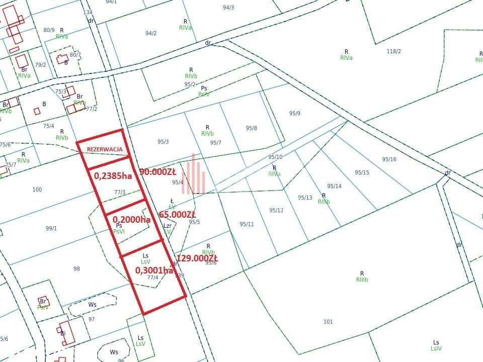 Działki Kożuchy Wielkie Z Lasem!-2