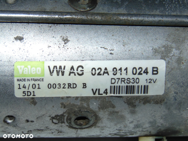 SPRAWNY rozrusznik 02A911024B VW Volkswagen Golf 4 VI Bora Passat B5 Sharan Ford Galaxy Skoda Octavia I Audi A3 Seat Leon Alhambra diesel 1.9 TDI - 2