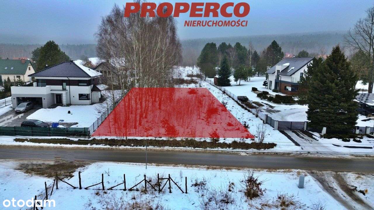 Działka z Mpzp, pow. 1083 m2, Ćmińsk Rządowy-0