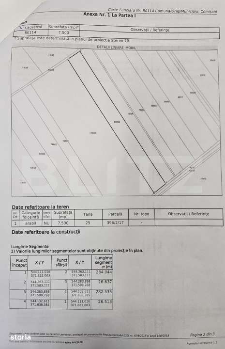 Teren extravilan, 7500 mp, zona Bungetu - Imagine principală: 1/1