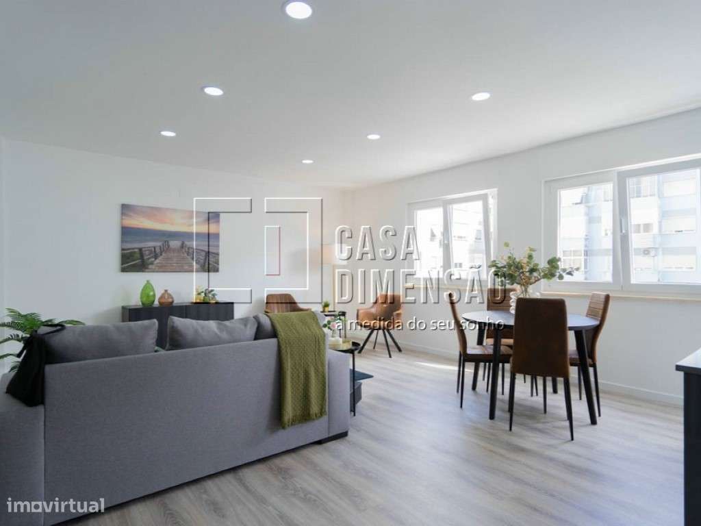 Apartamento de tipologia T3, mobilado e equipado em Benfica!!-19