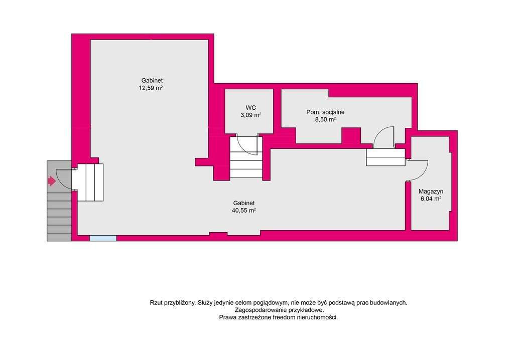 Duży lokal z potencjałem w centrum miasta Mrągowa - Pełny obrazek: 5/16