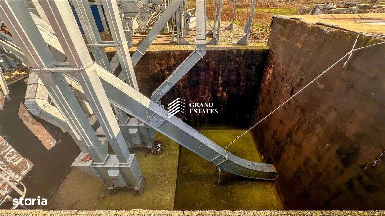 Siloz - Baza receptie si depozitare cereale 3000 tone | 2 ha teren | - Imagine principală: 3/5