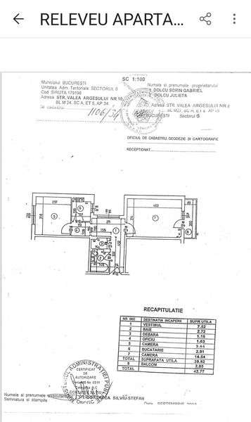 Apartament 2 camere Drumul Taberei