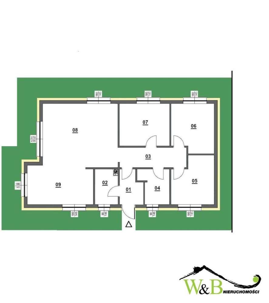 Dom parterowy wolnostojący - Pełny obrazek: 4/5