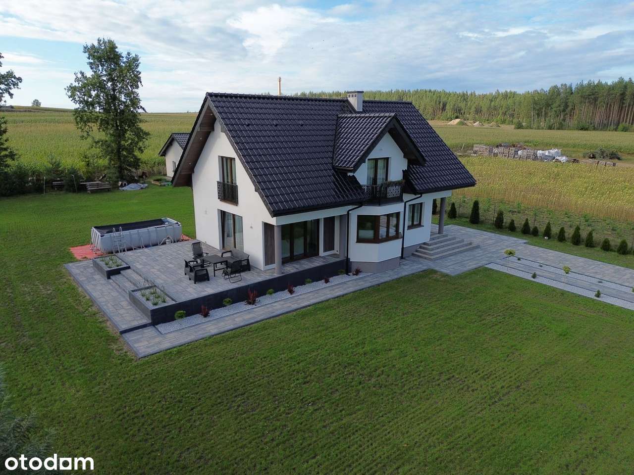 DOM WOLNOSTOJĄCY NA DUŻEJ DZIAŁCE NA MAZURACH WE WSI KLON - Pełny obrazek: 4/20