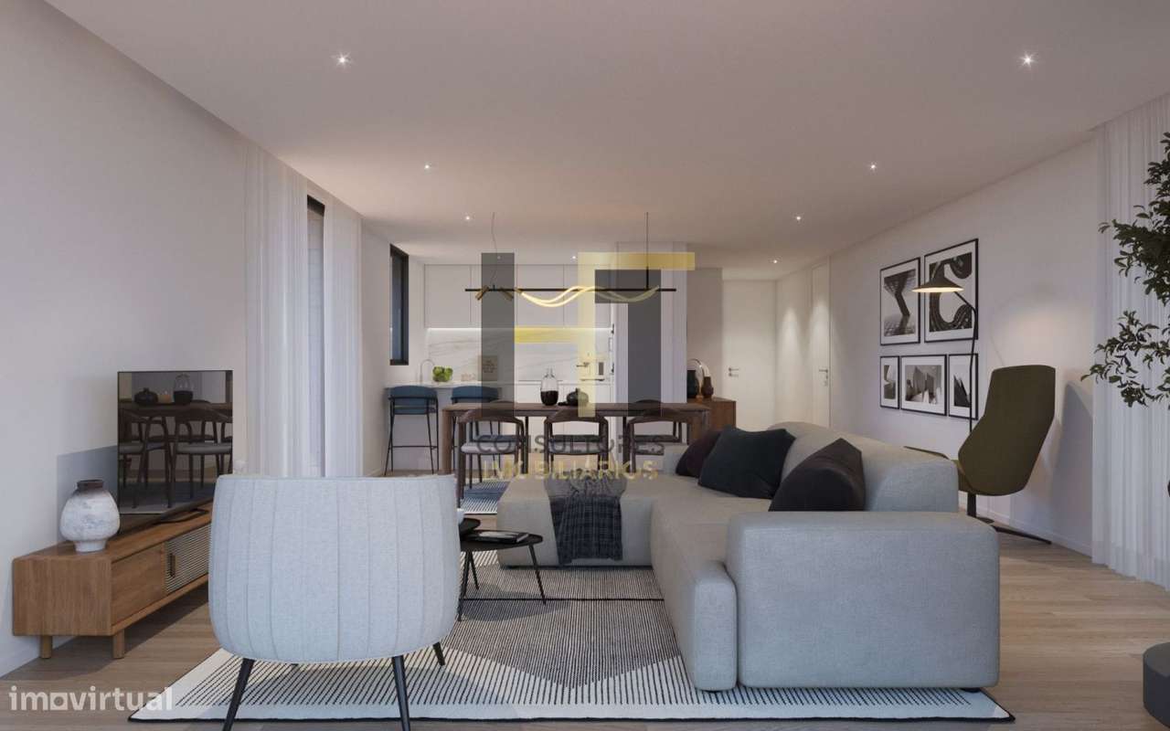 Apartamento T3 Penthouse Novo|Terraço privativo|Conforto, Modernidade - Grande imagem: 4/25