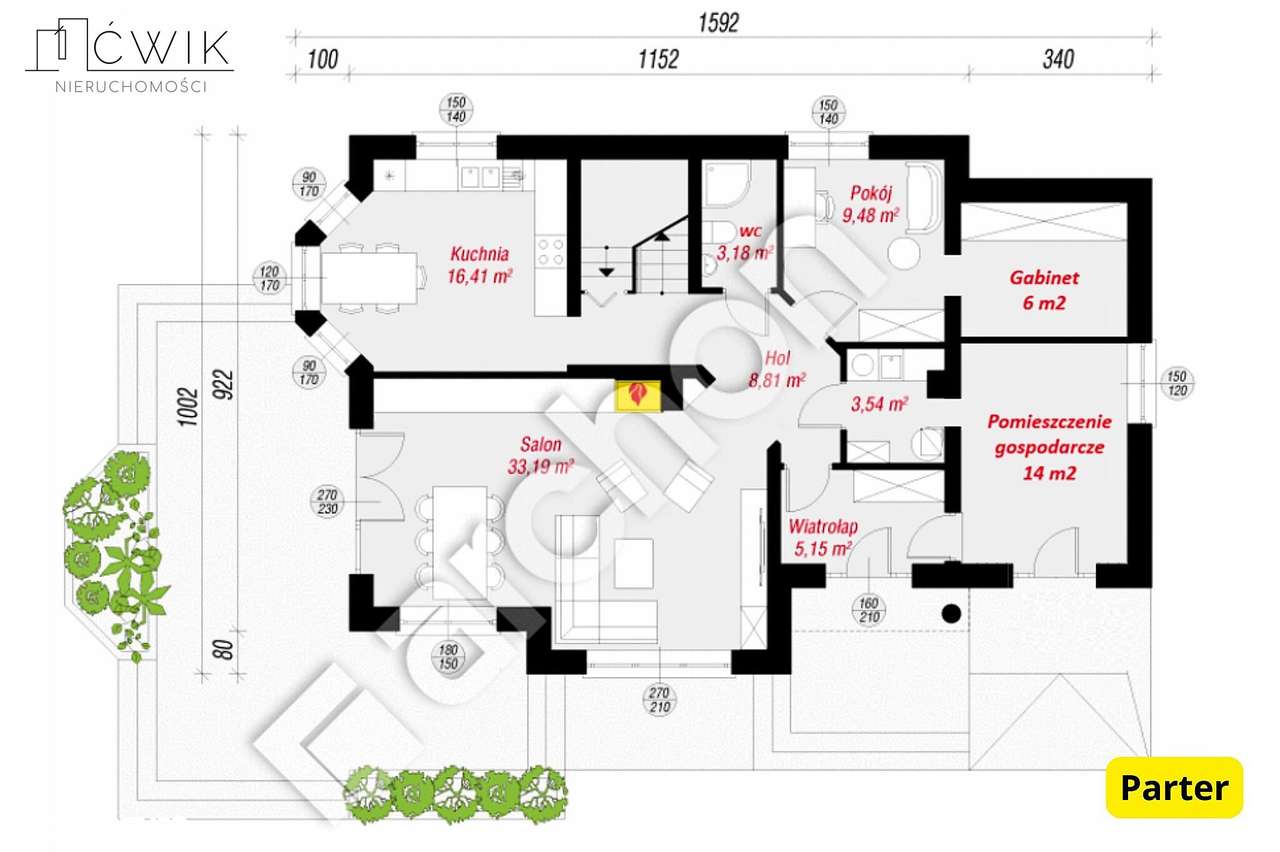Wysokiej klasy dom - w pełni umeblowany - 209 m2-17