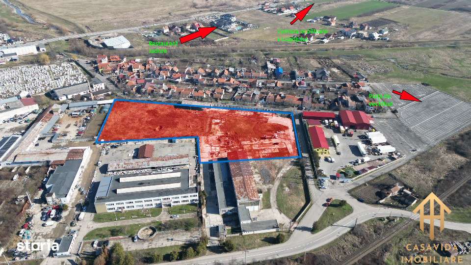 Teren intravilan de 13.418 mp in Lugoj: Oportunitate investitionala! - Imagine principală: 4/5