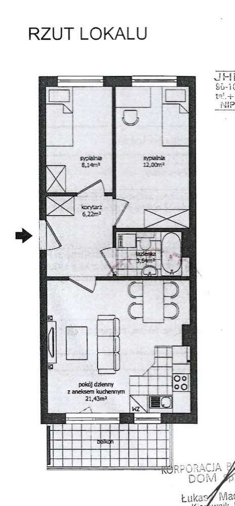 3 pokojowe na Osiedlu Królewskim!-10