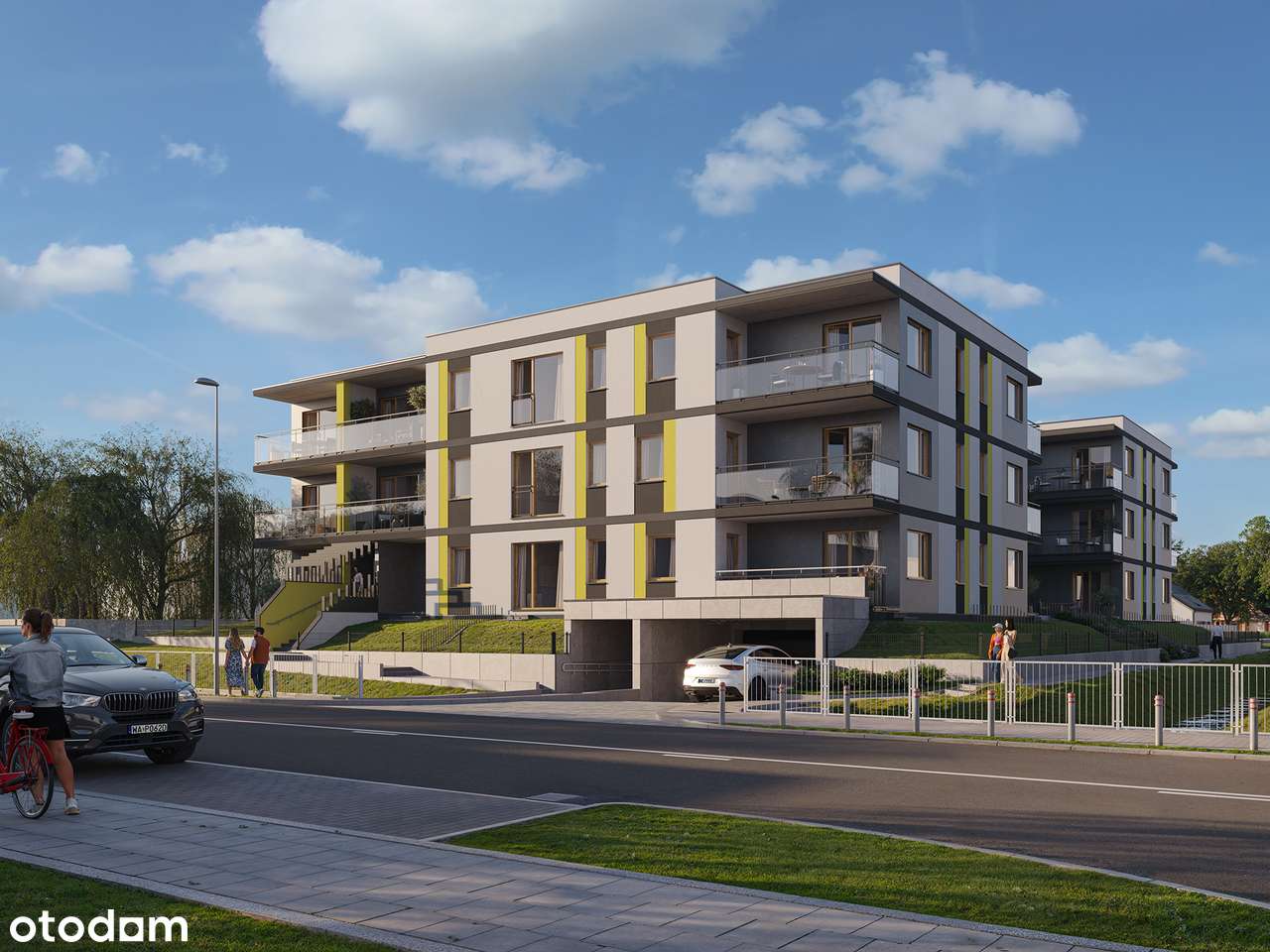 2-pokojowe mieszkanie 46,52 m2 + ogródek - Pełny obrazek: 5/9