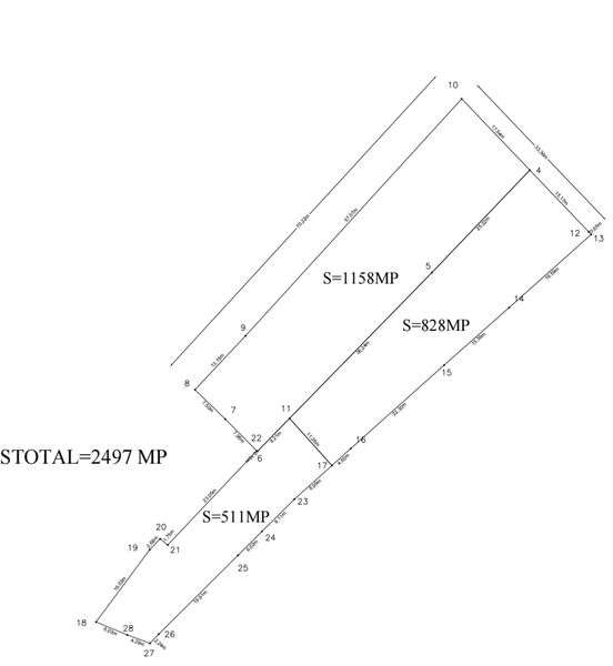 Teren Intravilant 2497 mp. Ideal  pentru o constructie rezidentiala!!! - Imagine principală: 4/4