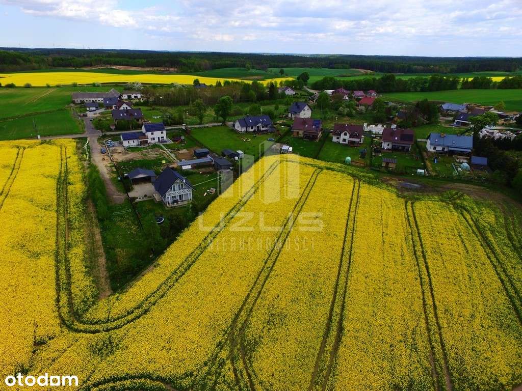Działka budowlana 963 m² Krąg