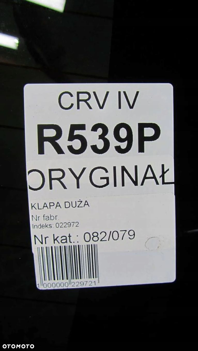 HONDA CR-V IV KLAPA BAGAZNIKA R539P 12-16 - 9