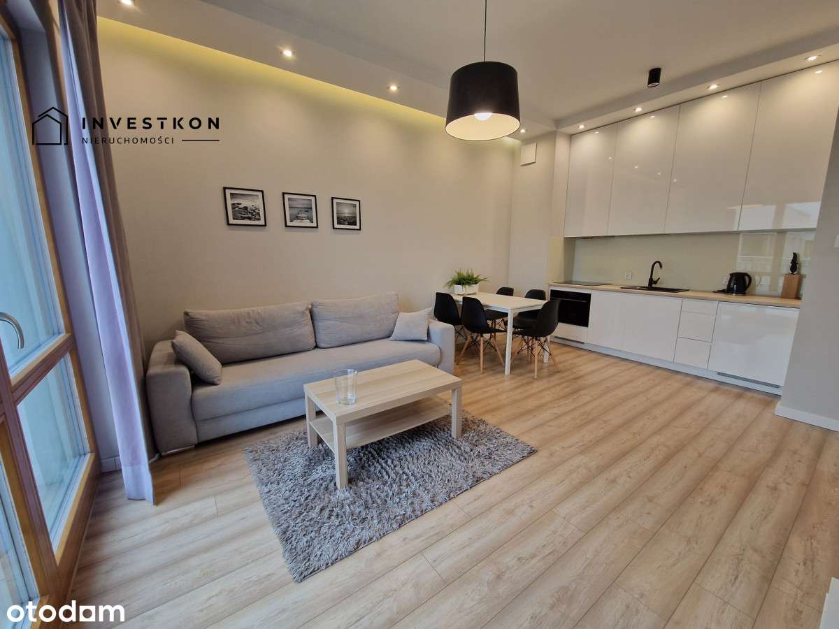 Apartament na nowoczesnym osiedlu blisko morza