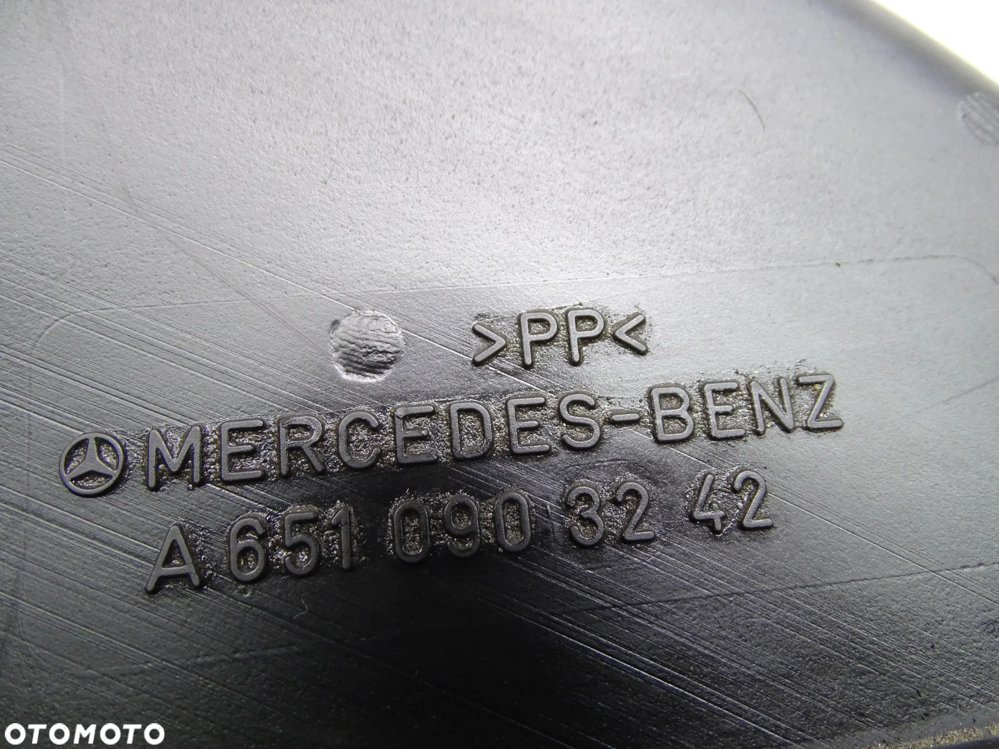 Mercedes W205 rura przewód dolot powietrza  A6510903242 - 5