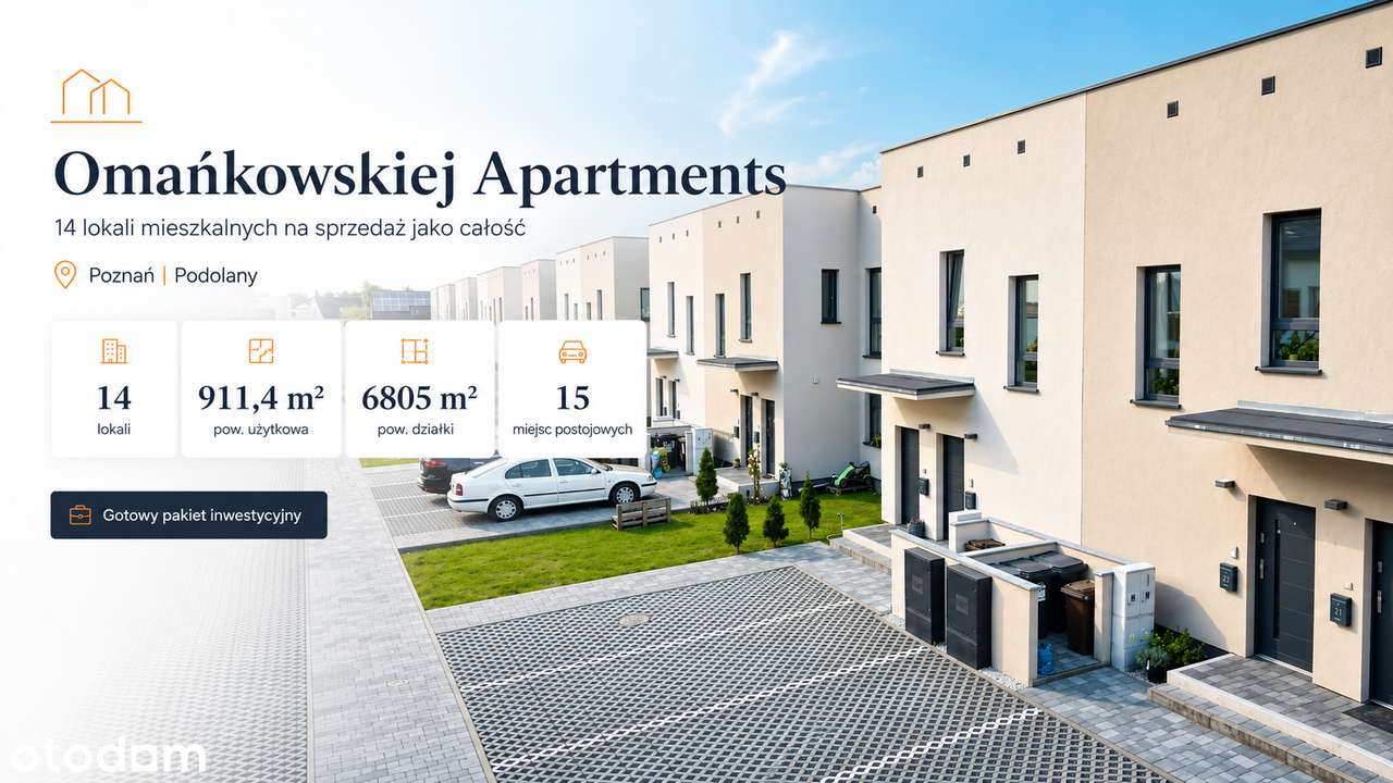 OMAŃKOWSKIEJ APARTMENTS - 14 LOKALI MIESZKALNYCH JAKO CAŁOŚĆ