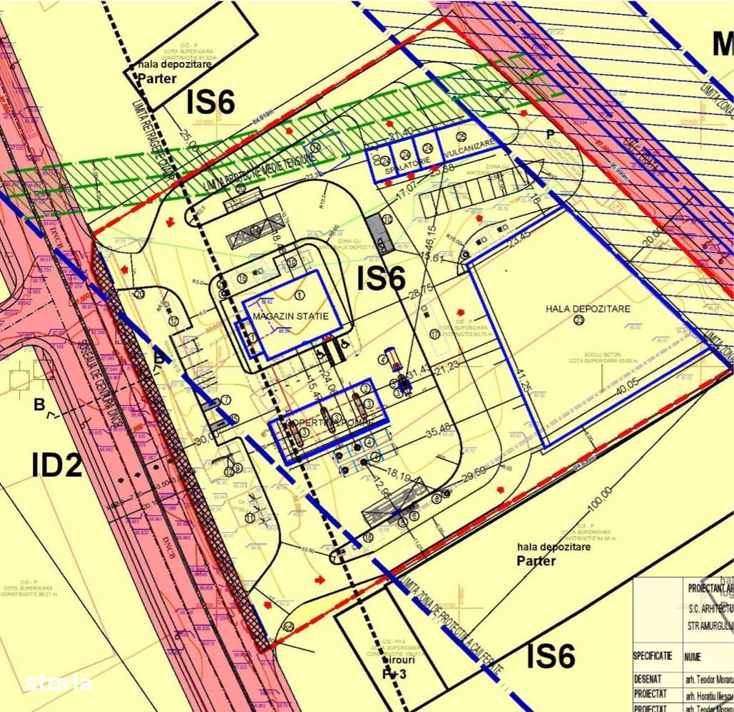 Teren intravilan 9.862 mp – poziție excelentă pe Șoseaua de Centură Br-3