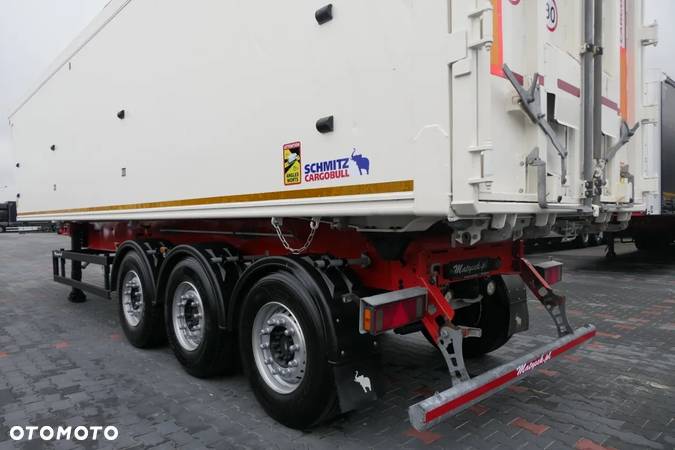 Schmitz Cargobull WYWROTKA 58 M3 / MULDA ALUMINIOWA / KLAPO-DRZWI / OŚ PODNOSZONA / - 13