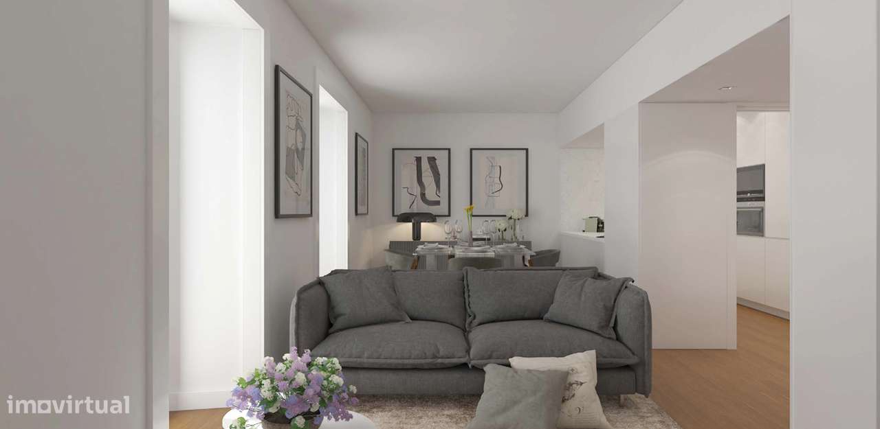 Apartamento T3 Duplex - empreendimento Palmira em Lisboa - Grande imagem: 3/17