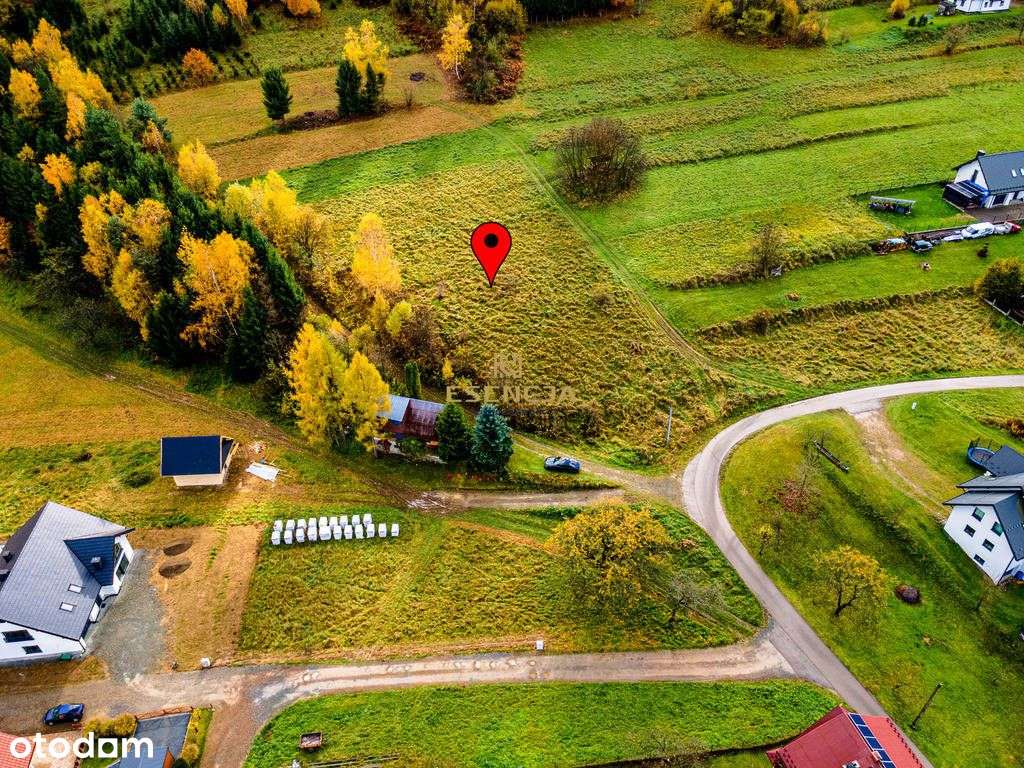 Działka inwestycyjna 19 arów z widokiem na góry - Pełny obrazek: 4/6