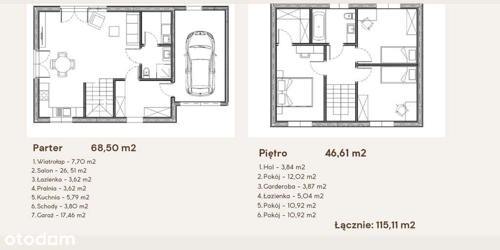 Nowoczesne domy-deweloperskie 5km od Siedlec - Pełny obrazek: 5/9