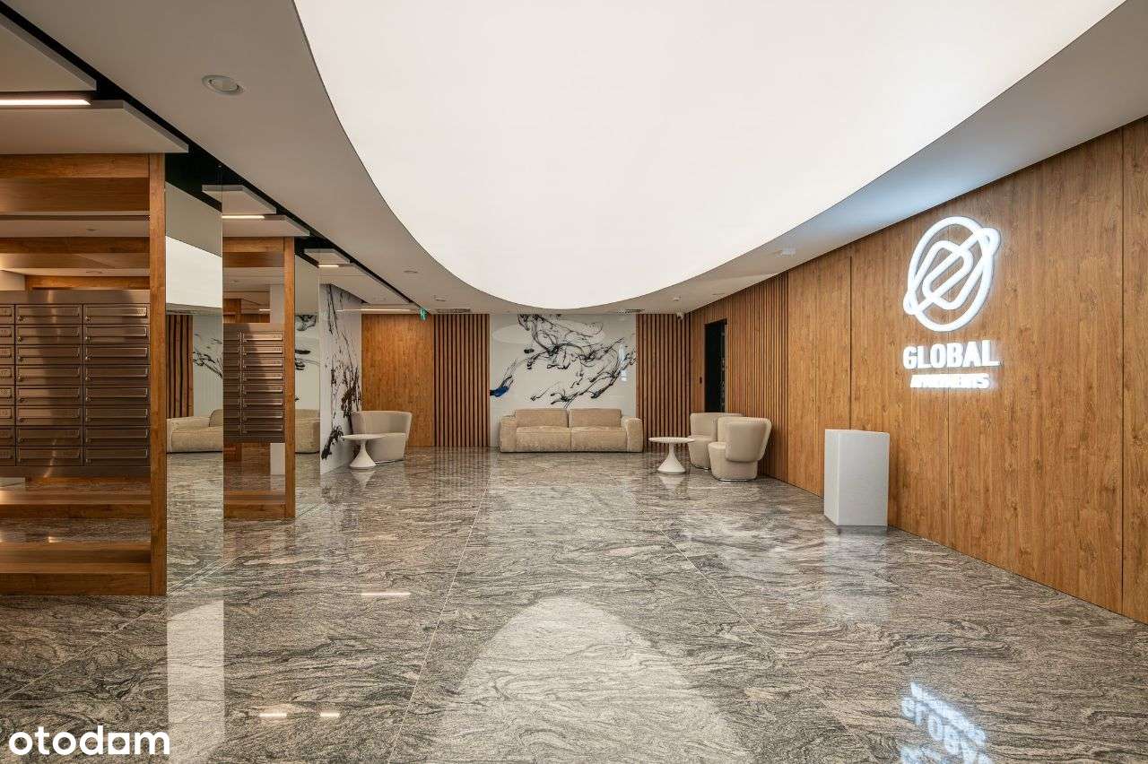 Unikat z tarasem (23m2) wokół całego mieszkania. Garaż. Global.-6