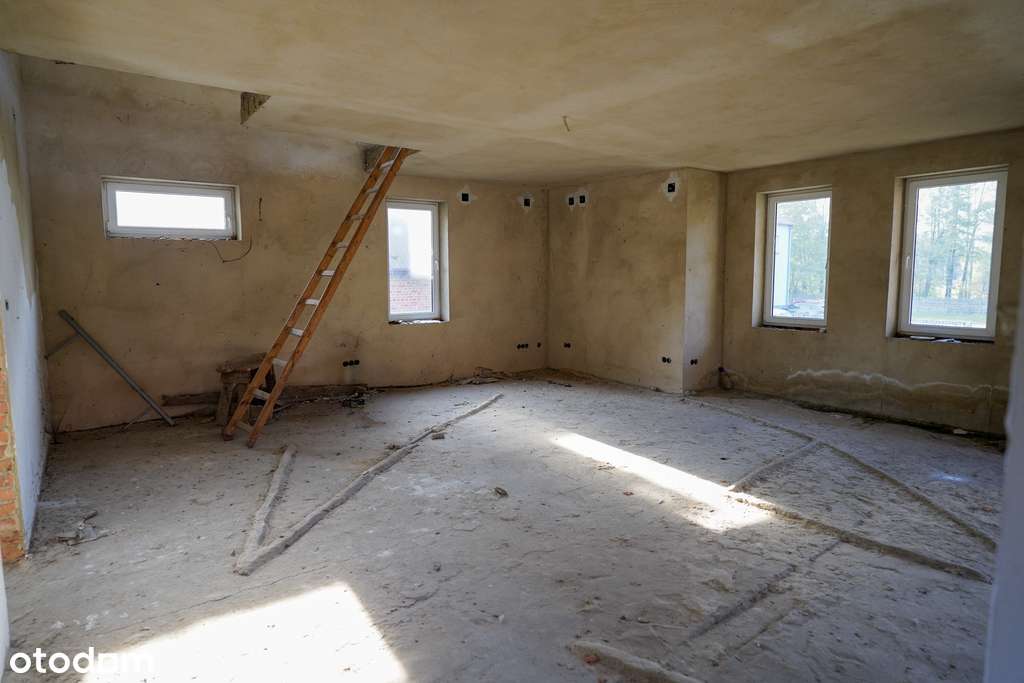 Krzepice, ul. Spokojna | Dom do wykończenia - Pełny obrazek: 5/11