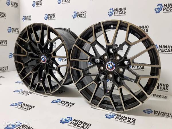 Jantes BMW Novo M4 CSL 827M em 18 Preto Face Brushed (5x120) - 3