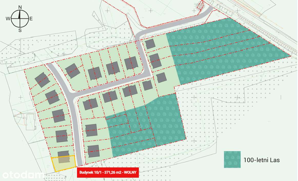 Osiedle RACULA PARK- Dom jednorodzinny w zabudowie bliźniaczej  10/1 - Pełny obrazek: 5/12