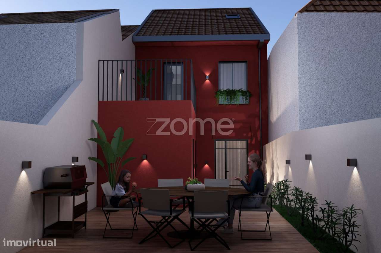 Moradia Nova T3 - Jardim/terraço/varandas - a 700 mts Rotunda Areosa-8