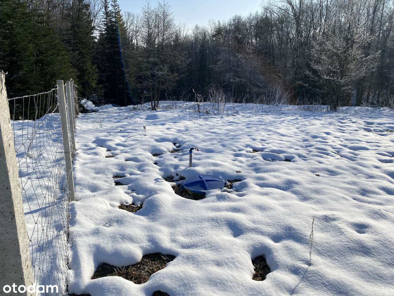 Ogrodzona działka budowlana z mediami i pozwoleniem na budowę-9