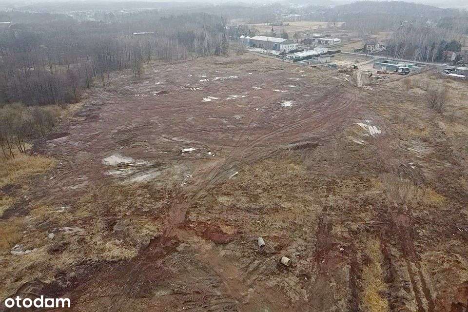 Uzbrojony i wyrównany Działka Przemysłowo Usługowa - Pełny obrazek: 4/5