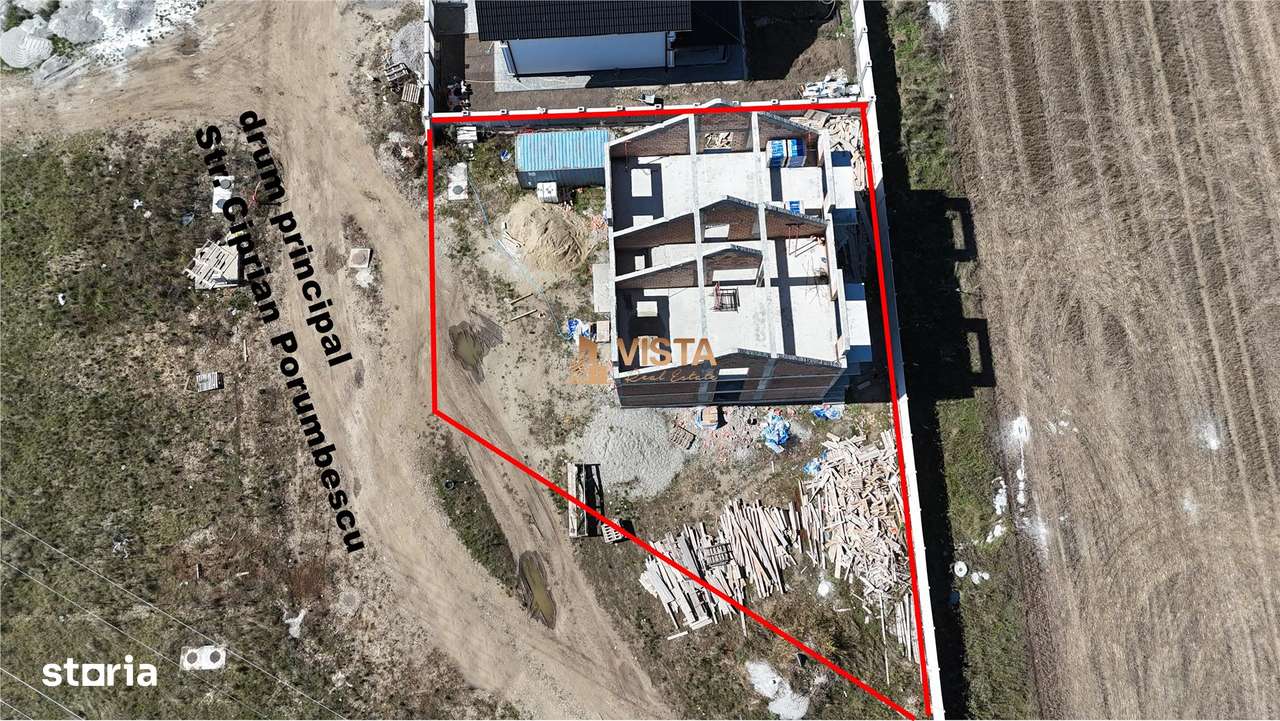 Teren cu bloc rezidential de vanzare,  P+1+M, 6 apartamente, investiti - Imagine principală: 4/15