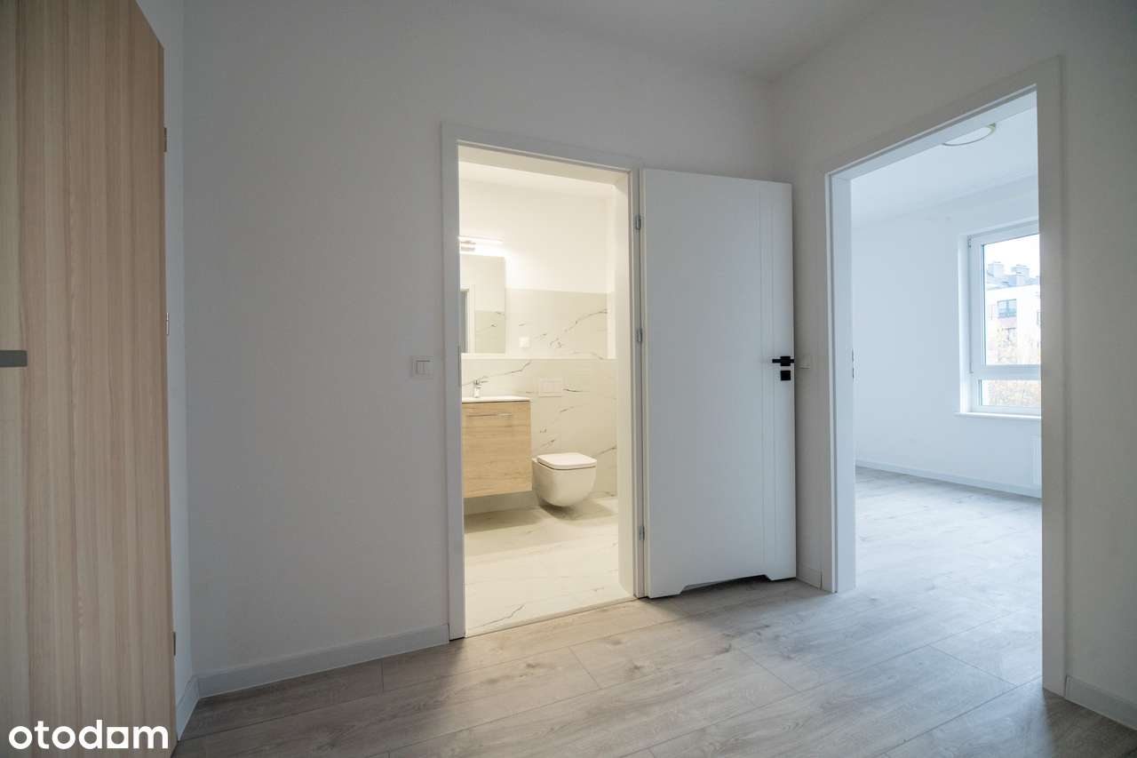 Nowoczesne, świeże 2 pok., 49 m2, balkon, niskie opłaty, bez prowizji - Pełny obrazek: 5/10