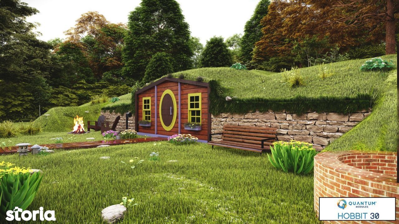 Quantum Hobbit House- casa modulara