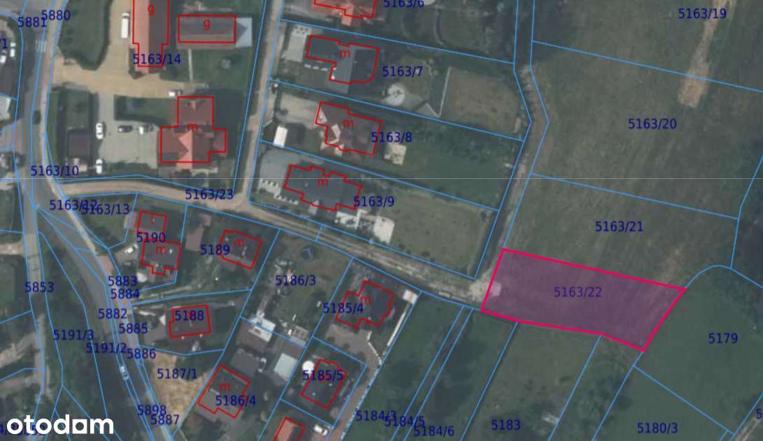 Działka budowlana 1044 m², Skawina ul. Wyspiańskiego - Pełny obrazek: 5/11