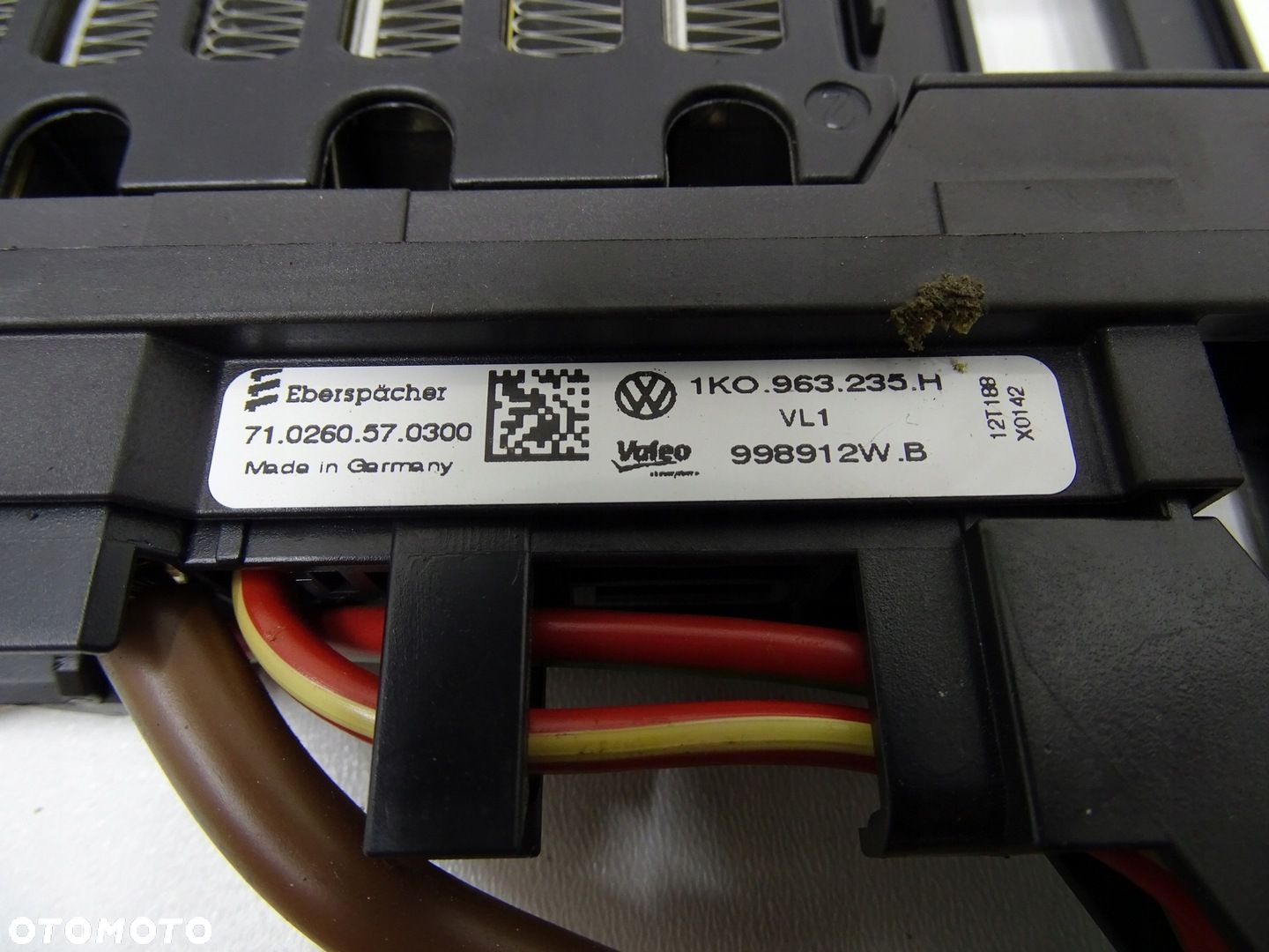 DODATKOWA NAGRZEWNICA ELEKTRYCZNA VW PASSAT B7 CC 1K0963235H - 5