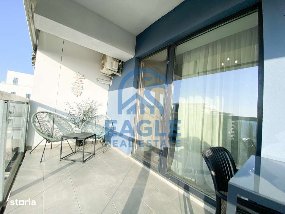 Mamaia Central - 2 Camere modern, balcon si vedere la Lac-1
