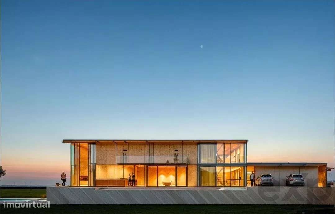 Terreno com Projeto Aprovado - Moradia Moderna com Vista Mar — Porto D - Grande imagem: 2/6