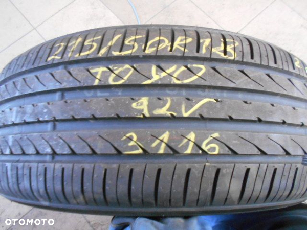 Opona pojedyńcza 215/50r18 toyo proxes r40 nowa lato - 1