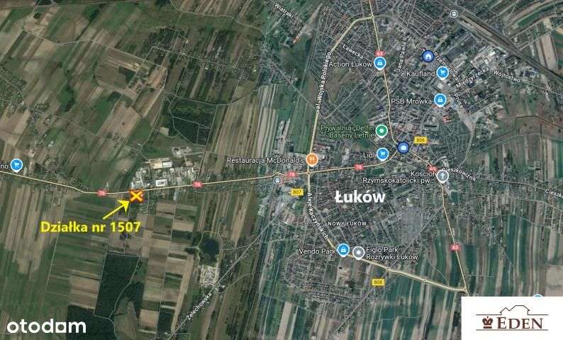 Działka w Łukowie, ul. Łapiguz - Pełny obrazek: 5/5