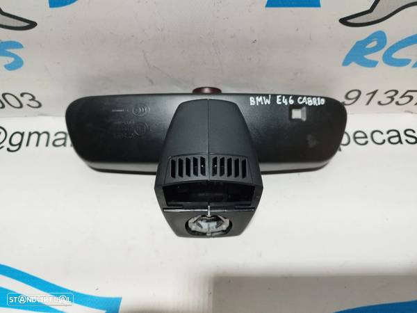 ESPELHO RETROVISOR ELÉTRICO INTERIOR BMW SERIE 3 E46 CABRIO E11 025891 - 2