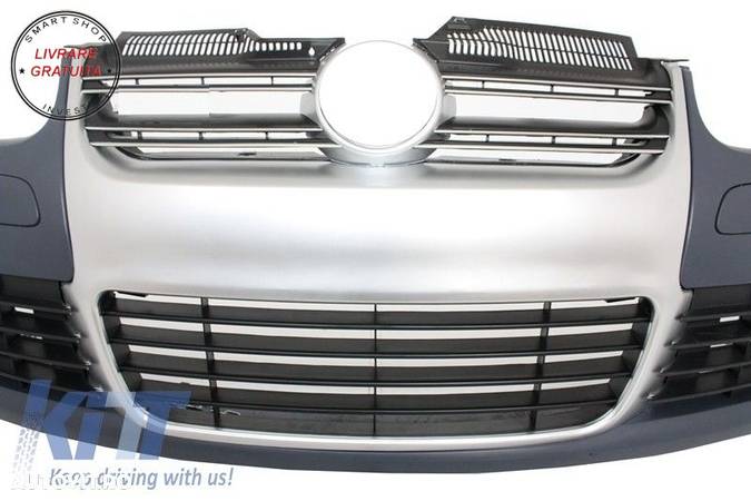 Bara Fata VW Golf V 5 (2003-2007) Jetta (2005-2010) R32 Aluminiu Look- livrare gratuita - 3