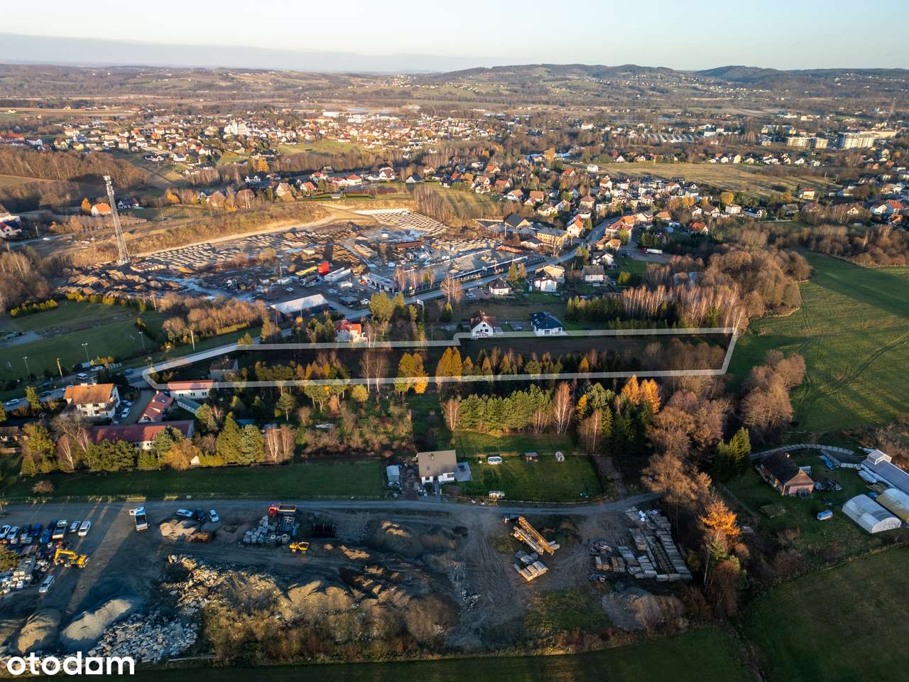 Działka budowlana przy obwodnicy Wadowic-9