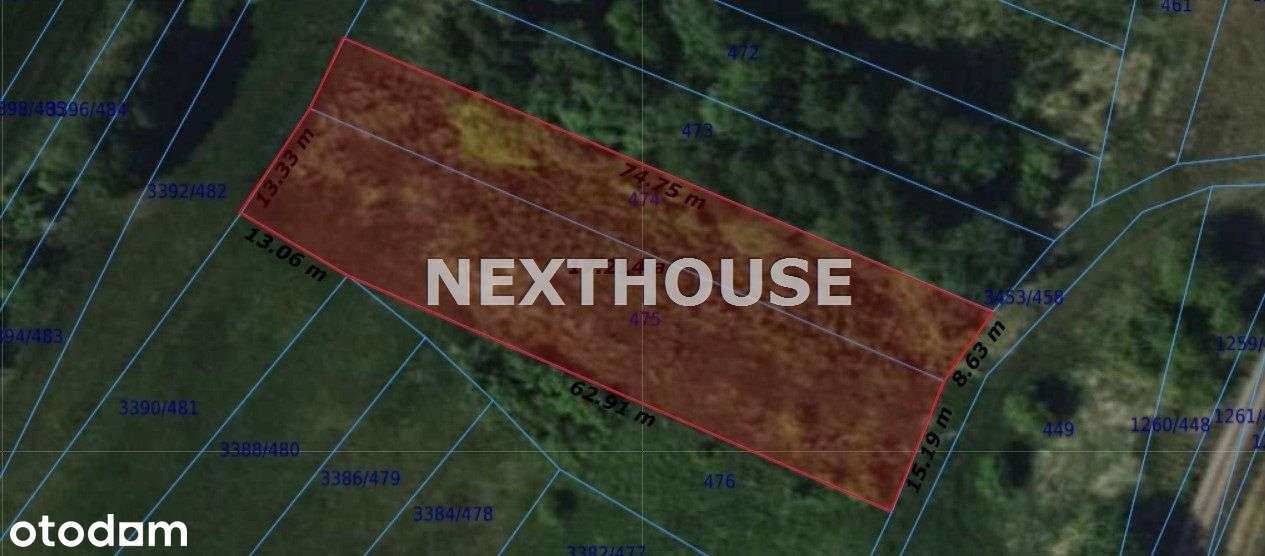 Działka budowlana 1660 m2 z Wz - Pełny obrazek: 5/6