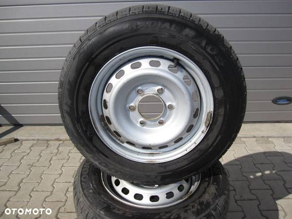 Koła felgi opony lato 215/70 R16C Hyundai H1 H300 2,5 CRDI po 2011 roku Hankook RADIAL RA08 - 2