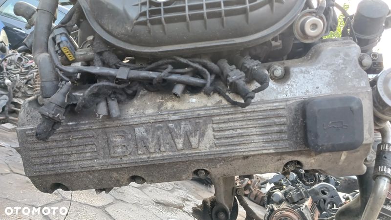 Silnik Bmw E46 1,9B M43B18 Głowica Blok kolektor miska części - 1